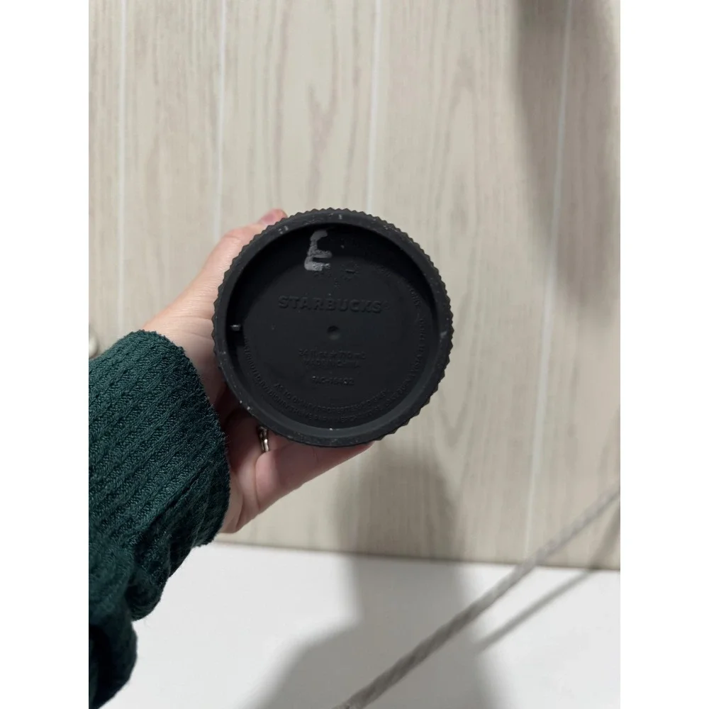 Starbucks Disney World 50th Anniversary Matte Black Studded Tumbler 24oz Cup